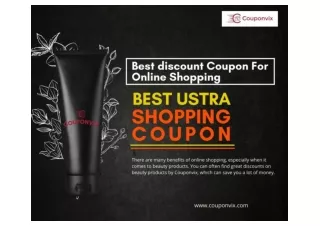 Ustra Online Shopping Coupon (couponvix)