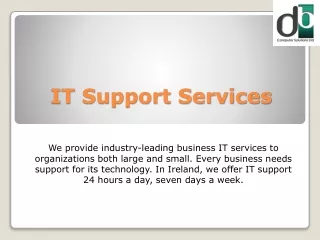 it support services