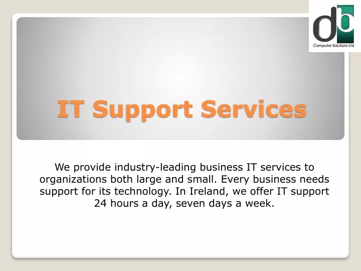 it support services