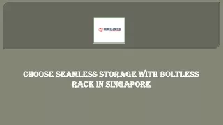 Choose from the Finest Storeroom Racks in Singapore
