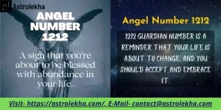 Meaning Of Angel Number 1212 And Its Spiritual Implications  AstroLekha