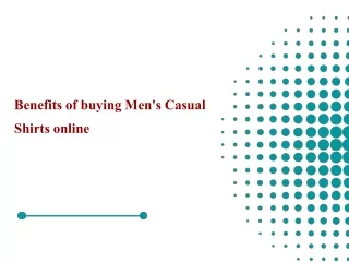 Copy of Reasons to buy Men's Casual Trousers Online