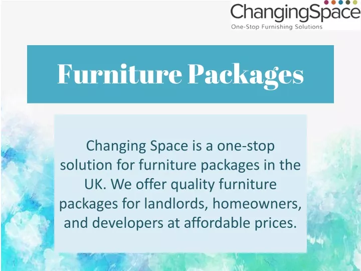 furniture packages