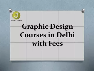 Graphic Design Courses in Delhi with Fees
