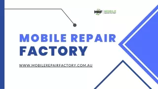 mobile repair factory