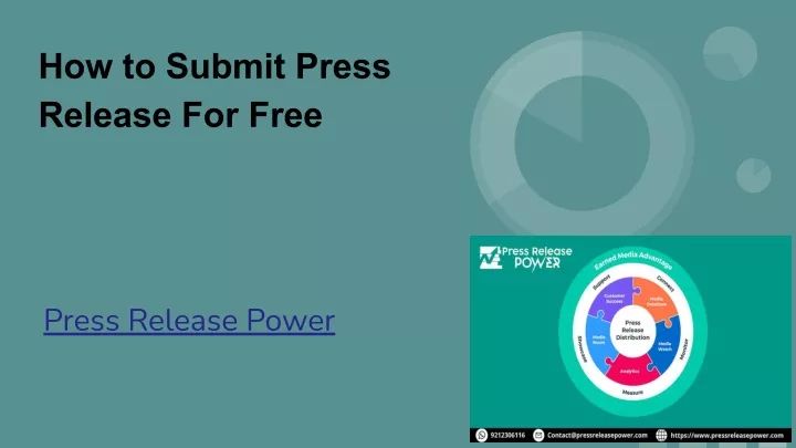 how to submit press release for free