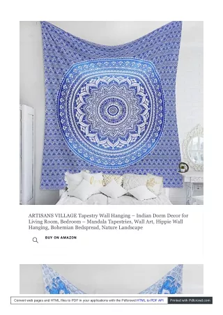 artisans village tapestry wall hanging indian