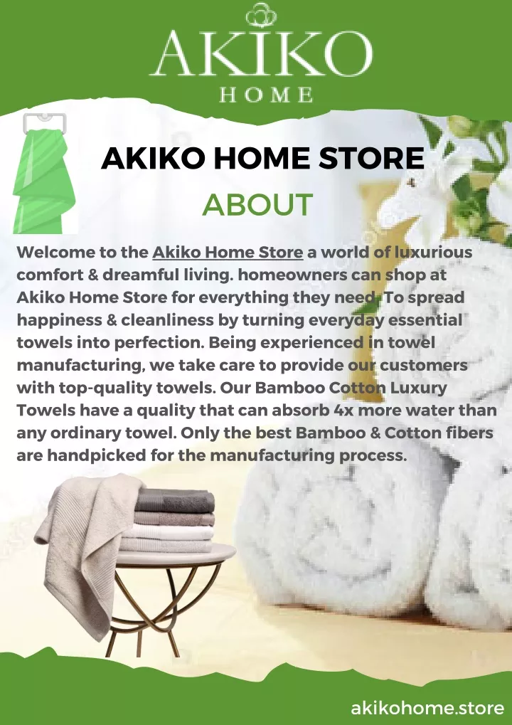 akiko home store about