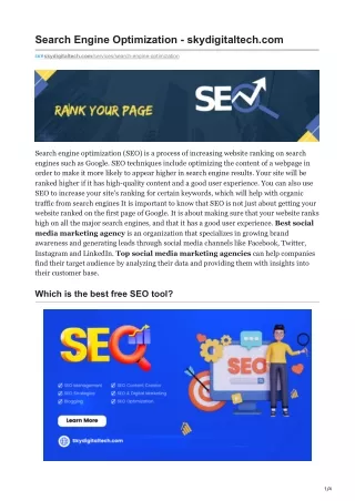 skydigitaltech.com-Search Engine Optimization - skydigitaltechcom