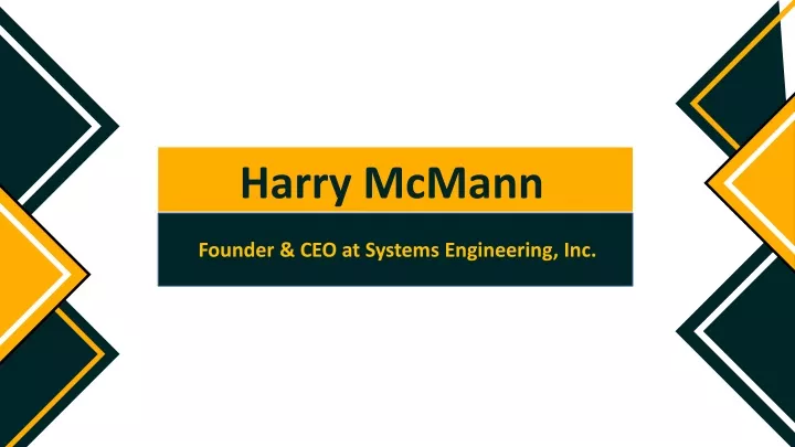 harry mcmann