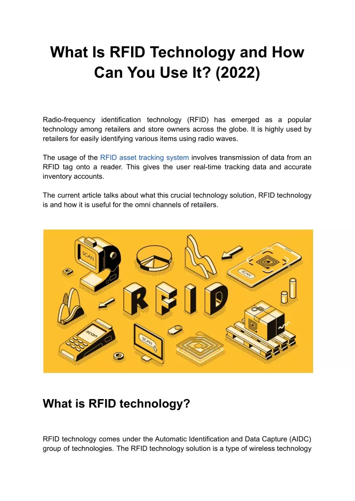 what is rfid technology
