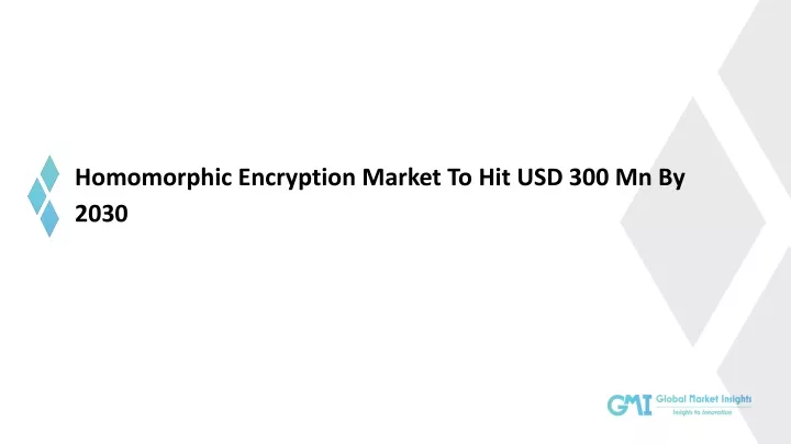homomorphic encryption market