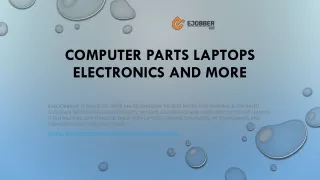 Computer Parts Laptops Electronics and More