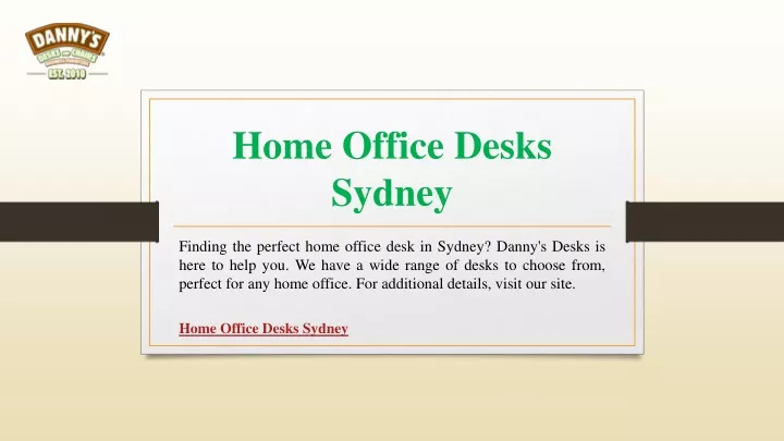 home office desks sydney
