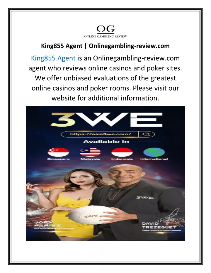 king855 agent onlinegambling review com