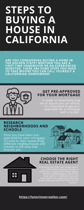 Steps to Buying a House in California