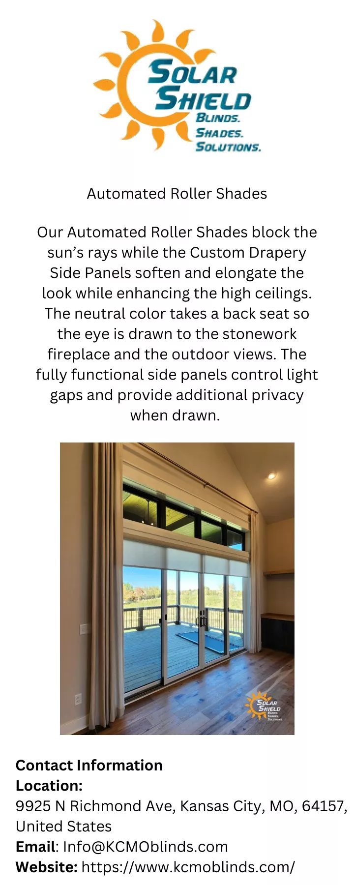 automated roller shades