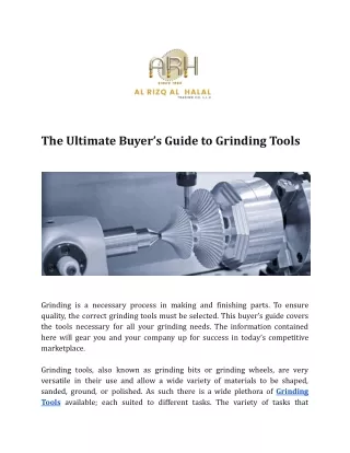 the ultimate buyer s guide to grinding tools