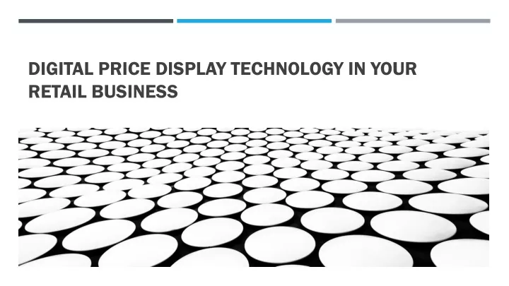 digital price display technology in your retail business