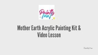 Buy Mother Earth Acrylic Painting Kit & Video Lesson Online