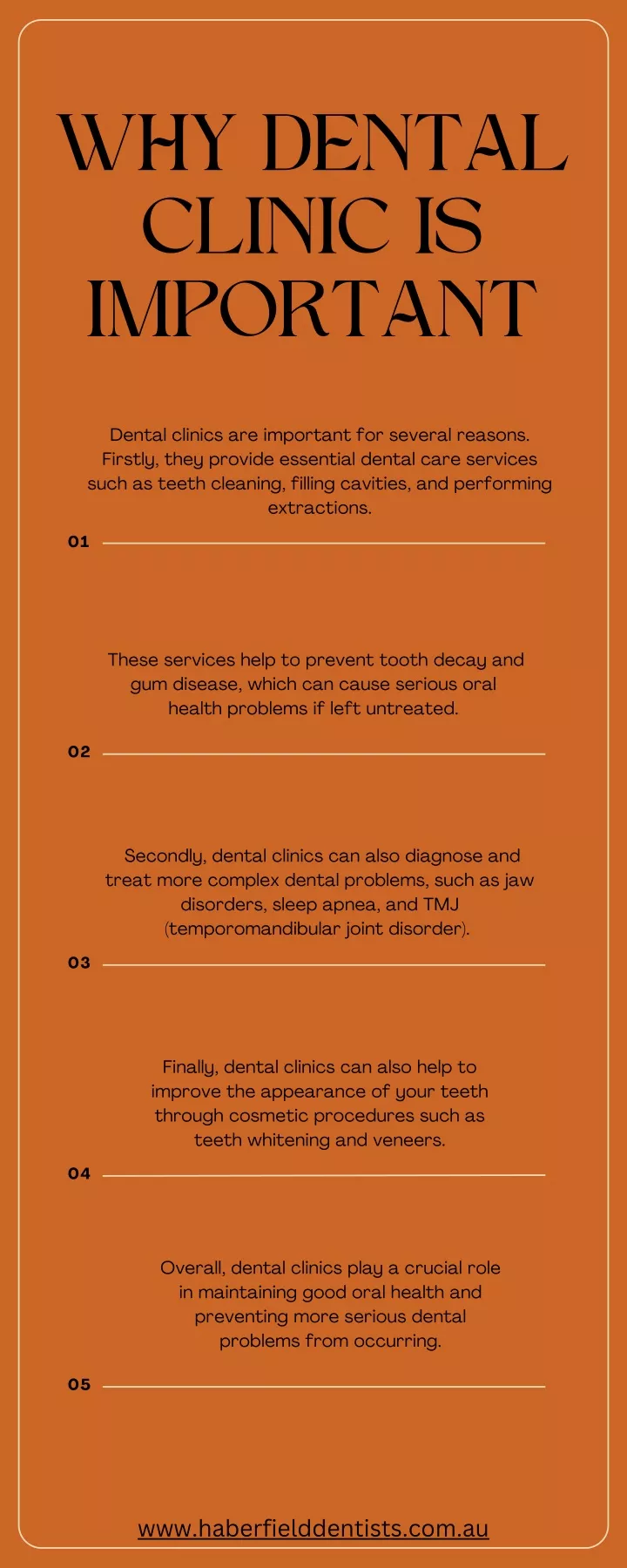 why dental clinic is important