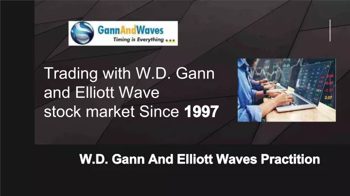 trading with w d gann and elliott wave stock