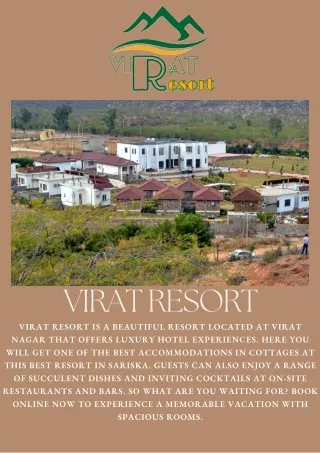 Relax in the Grandeur of Sariska's Best Hotels and Resorts