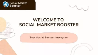 Best Social Booster Instagram