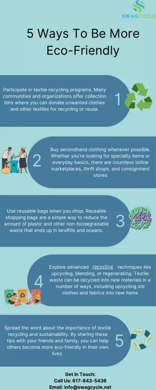 5 ways to be more eco friendly