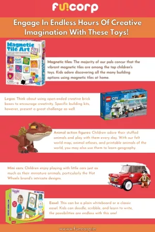 Engage In Endless Hours Of Creative Imagination With These Toys!