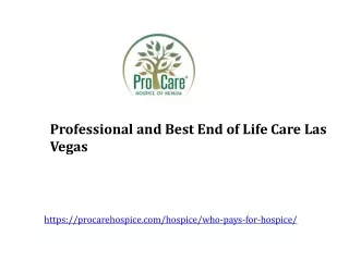 Professional and Best End of Life Care Las Vegas