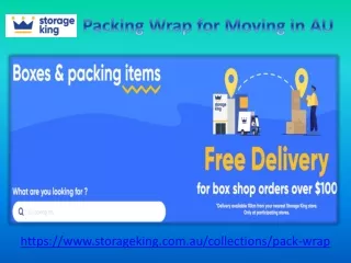 packing wrap for moving in au