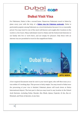 Dubai Visit Visa (2)