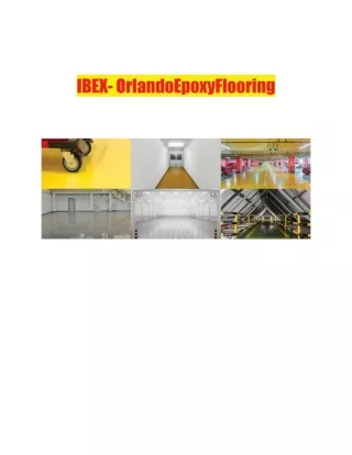 IBEX- OrlandoEpoxyFlooring