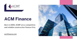 ACM Finance - A finace firm in australia