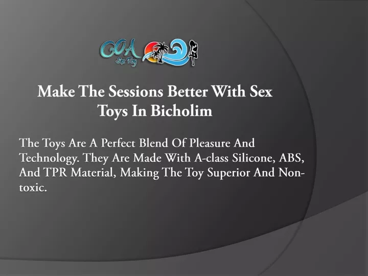 make the sessions better with sex toys in bicholim