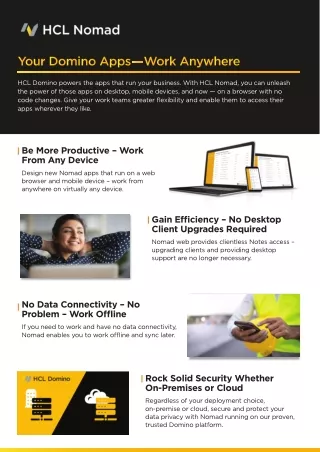 hcl domino powers the apps that run your business