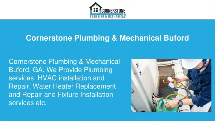 cornerstone plumbing mechanical buford