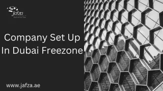 Company Set Up In Dubai Freezone
