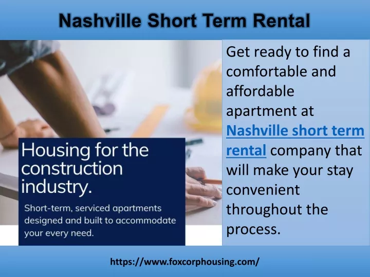 nashville short term rental