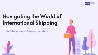 Navigating the World of International Shipping