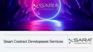 smart contract development services