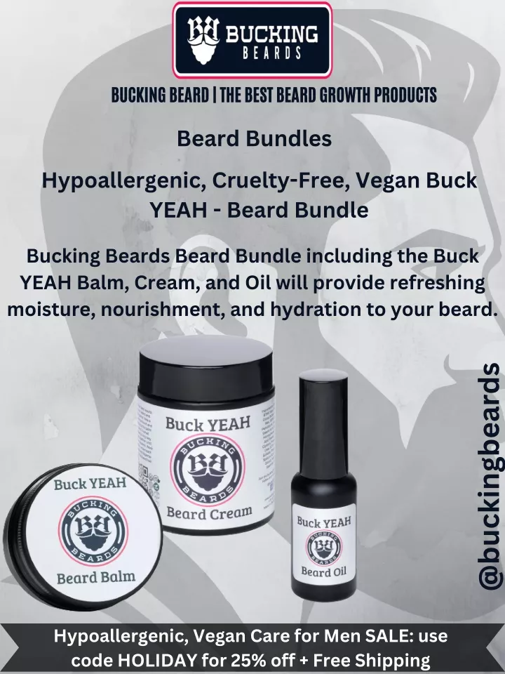 bucking beard the best beard growth products