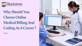 Why Should You Choose Online medical billing and Coding as A Career