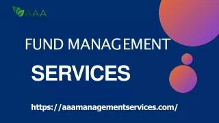 Fund Management Services