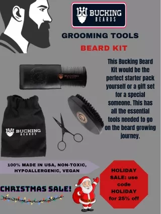 Order Now! Best Beard care Products & Grooming Tools