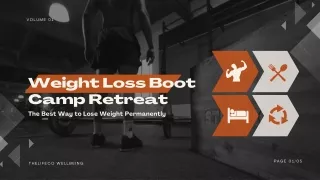 Weight Loss Boot Camp Retreat - TheLifeCo