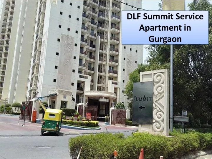 dlf summit service apartment in gurgaon