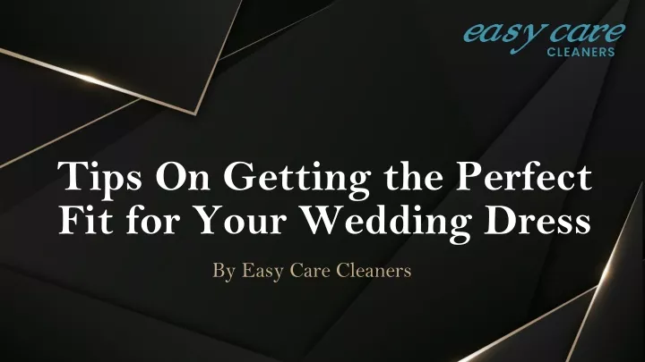 tips on getting the perfect fit for your wedding dress