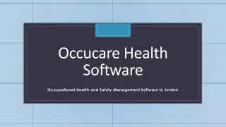 occucare health software